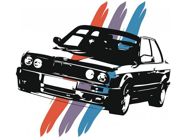 BMW E30 Sticker - BavarianMotorWorkshop.com