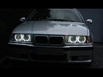 BMW E36 3 series LED SMD Angel Eyes Super White 6000k - BavarianMotorWorkshop.com