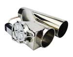 2.5" / 3" Exhaust Cutout with Remote Control Stainless Steel - BavarianMotorWorkshop.com