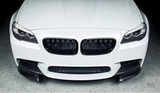 BMW F10 5 Series Front Splitters Carbon Fiber M Bumper - BavarianMotorWorkshop.com