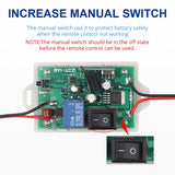 Remote Control Battery Disconnect Switch 12V 24V - BavarianMotorWorkshop.com