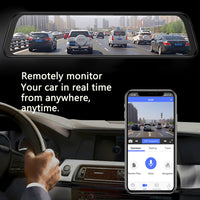 Rearview Mirror Android 8.1 Navigation 4G Google Play 12" Touchscreen DVR - BavarianMotorWorkshop.com
