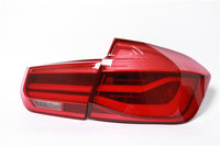 BMW F35 F35 3 Series Custom Smoked/Red LED Tail Lights - BavarianMotorWorkshop.com