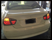 BMW E90 3 Series Custom Smoked LED Tail Lights - BavarianMotorWorkshop.com