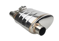2.5" 3"  Exhaust Muffler Stainless Steel with Vacuum Operated Valve - BavarianMotorWorkshop.com