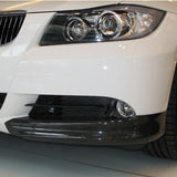 BMW E90 E91 5 Series Front Splitters Carbon Fiber for Standard Bumper - BavarianMotorWorkshop.com