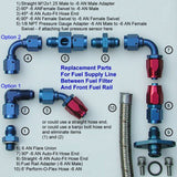 AN6 Connector Kit 18 pieces! - BavarianMotorWorkshop.com