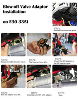 BMW F10 F30 F31 3 series 5 series N55 Engine Blow Off Valve Adapter - BavarianMotorWorkshop.com