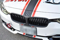 BMW F30 F31 3 series Grill Msport Matt Black - BavarianMotorWorkshop.com